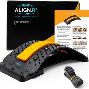 Back Stretcher & Acupressure Massager for Back & Neck Pain